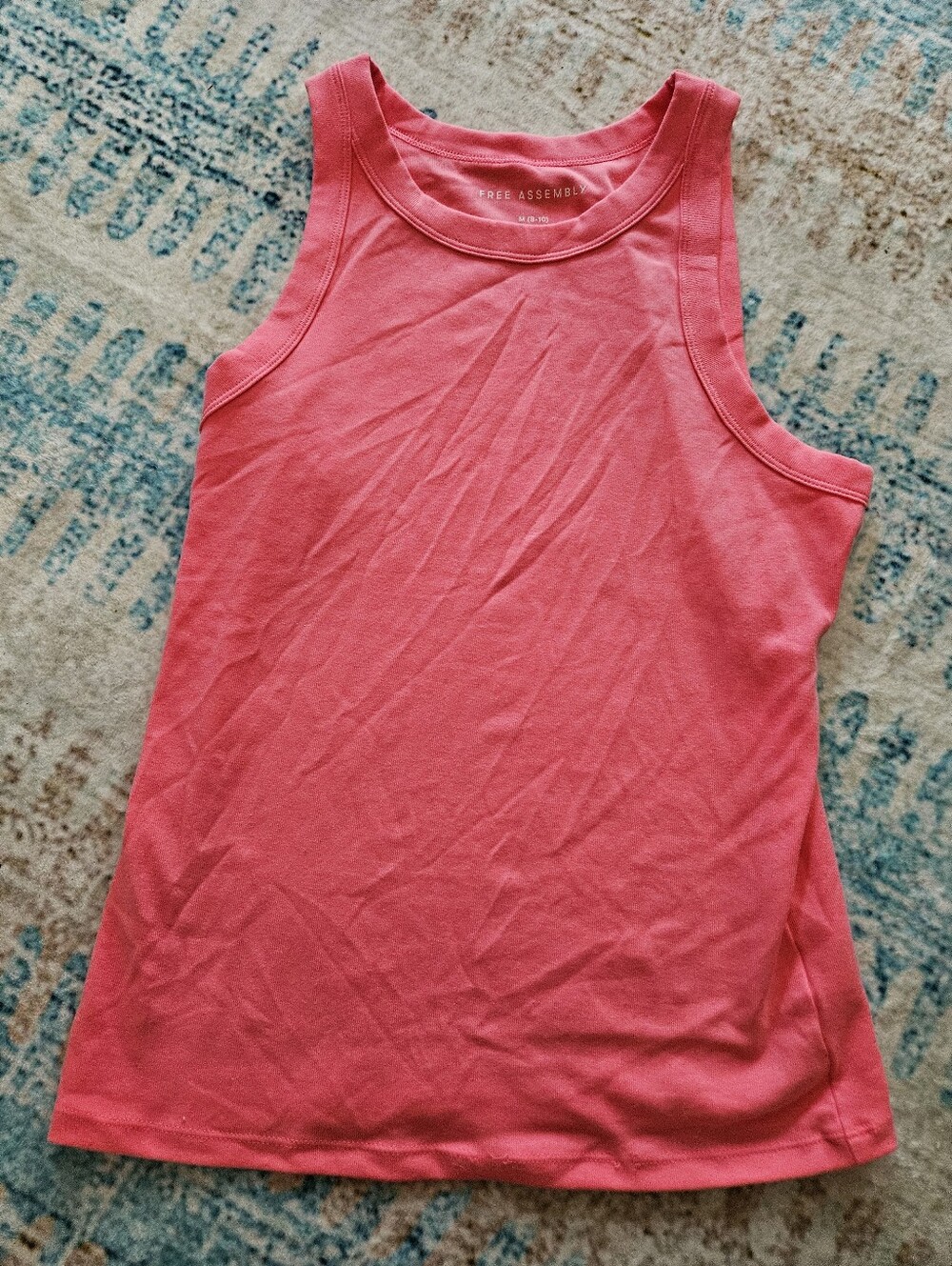 Free Assembly Pink Tank Top